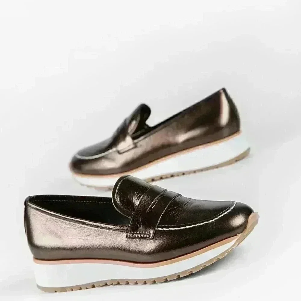 ALL BLACK LOAFER WEDGE